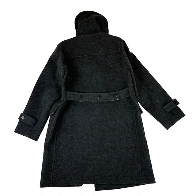 BURBERRY BLACK LABEL ノバチェック ダッフルコート L 灰色 BURBERRY BLACK LABEL ノバチェック ダッフルコート L 灰色