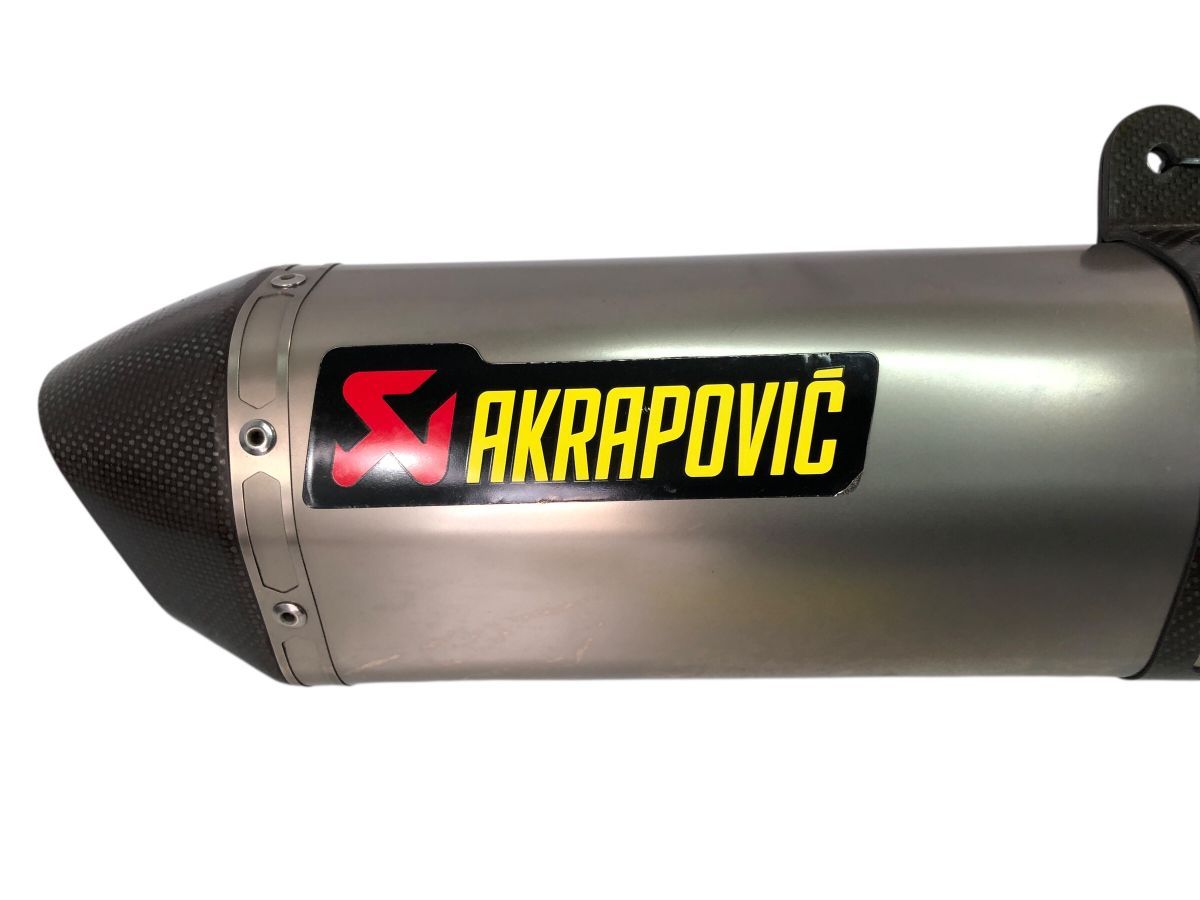 GSX-R600 08-10 アクラポビッチ スリップオンマフラー 良品