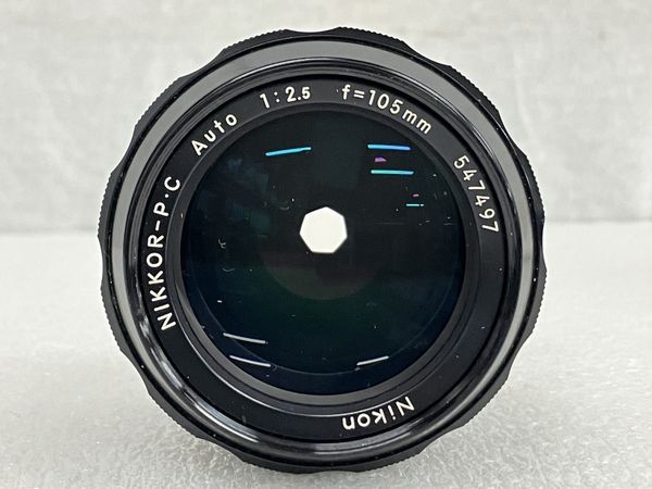 Nikon ニコン NIKKOR-P・C Auto 1:2.5 f=105mm Fマウント レンズ