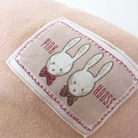 PINK HOUSE ウサギ刺繍 フード付きパーカー ピンクハウス ウサギ刺繍 シャツ パーカー ロゴ フード ウサギ