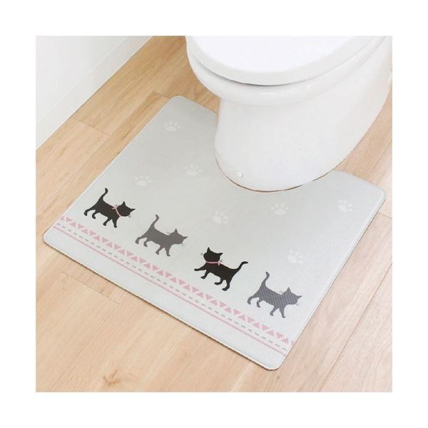  まとめ オカ 拭いてお手入れするトイレマット 約 キャット × その他 トイレ用品