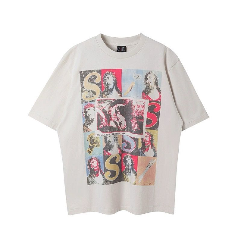 極美品 SAINT MICHAEL セントマイケル 24SS SW_SS TEE/VEGES 半袖 Tシャツ - メルカリ