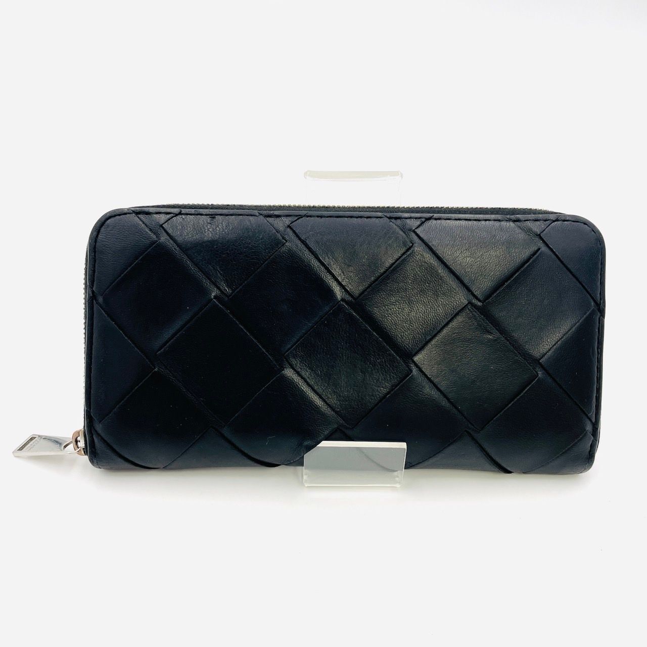 【極美品】ボッテガ　イントレチャート　長財布　ブラック　黒　カーフレザー 楽天市場】BOTTEGA VENETA ボッテガベネタ小銭入れ付きラウンド