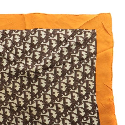 クリスチャンディオール Christian Dior スカーフ 絹 シルク