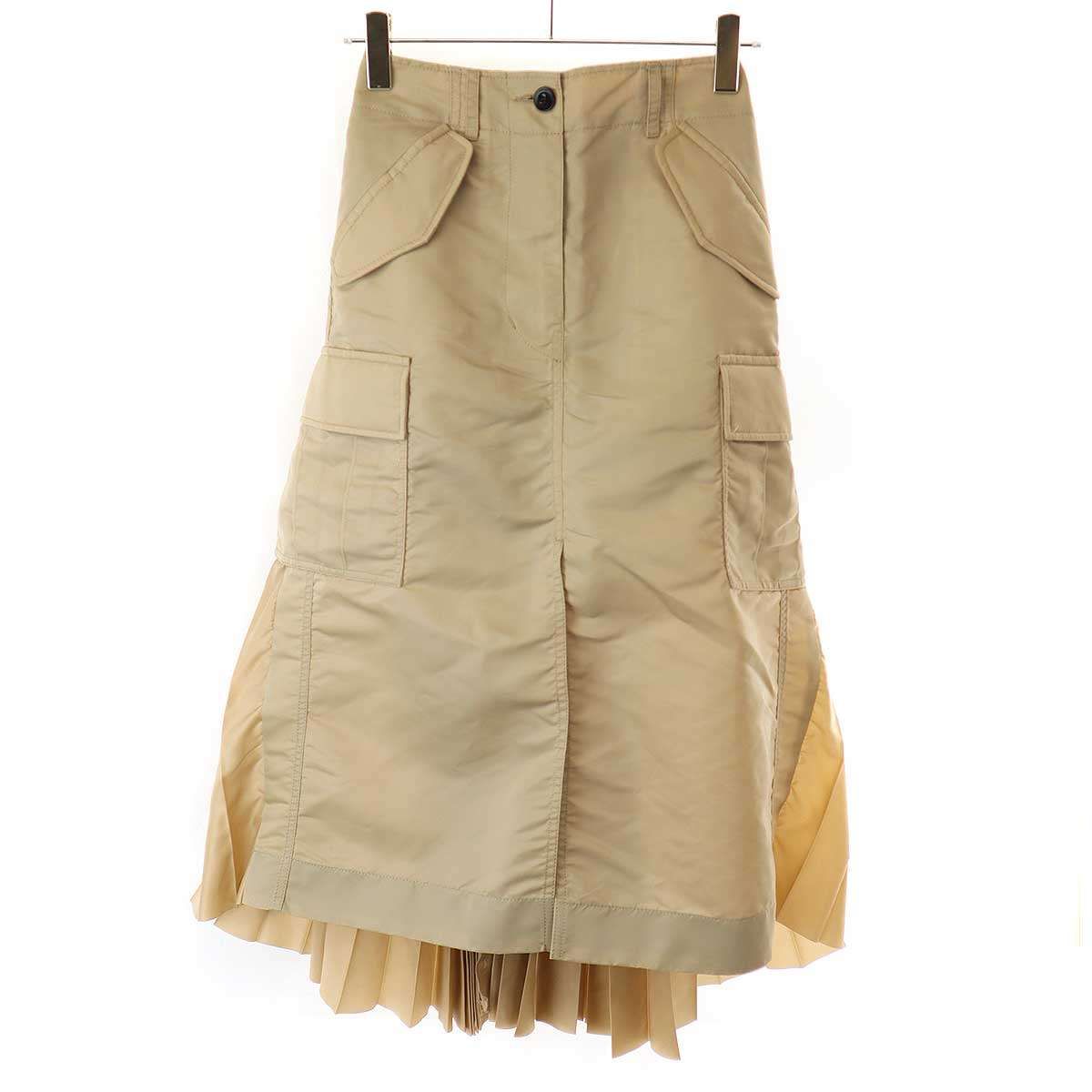 sacai サカイ 22SS Nylon Twill Skirt ナイロンツイルスカート 