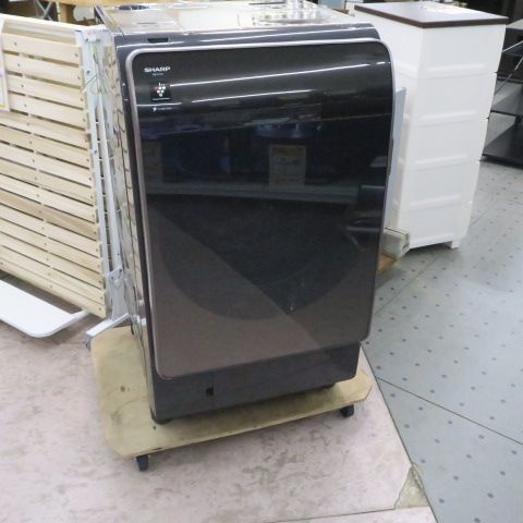 送料無料 SHARP プラズマクラスター ドラム式洗濯乾燥機 ES-X11A-TL 