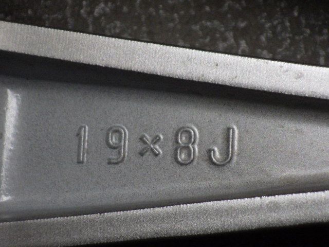 2876 F トヨタ純正 クラウンセダン 19x8.0J 5穴 PCD120 30 4本 BRIGHTFACE_UK