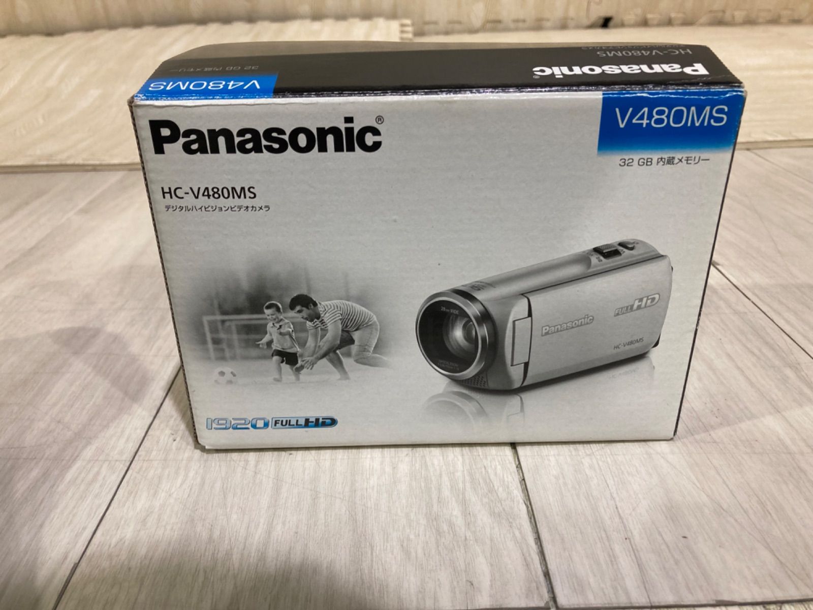 動作未確認のためジャンク出品 Panasonic ビデオカメラ HC-V480MS sd