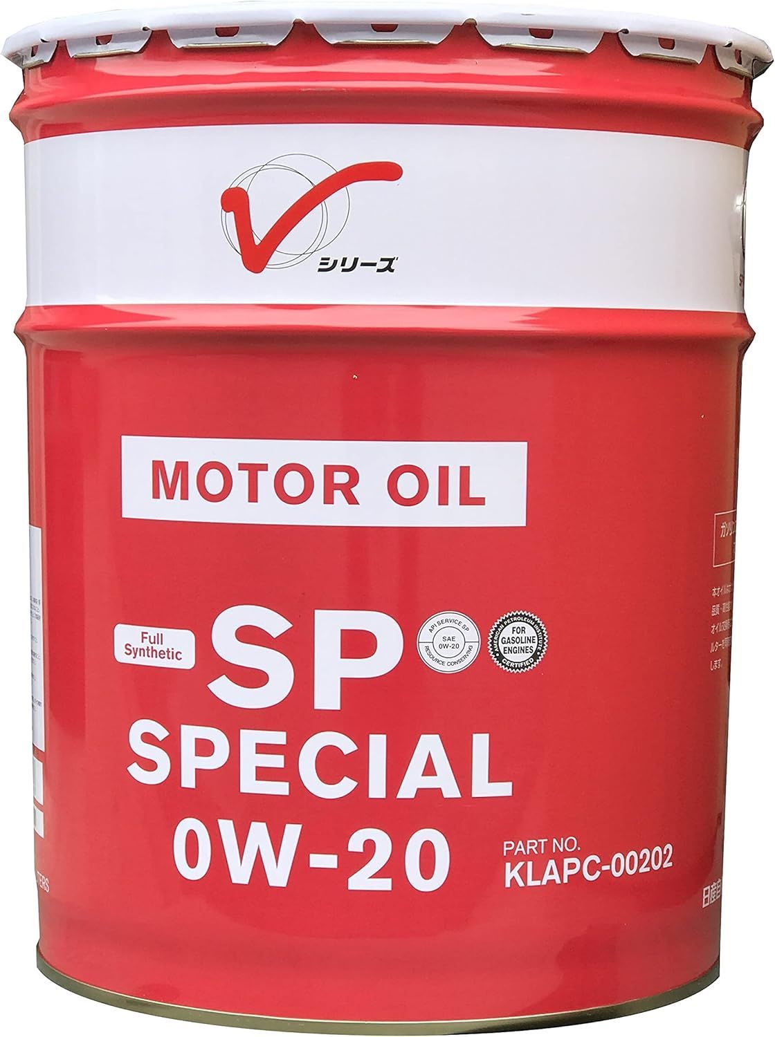 日産純正 エンジンオイルSP 0W-20 20L