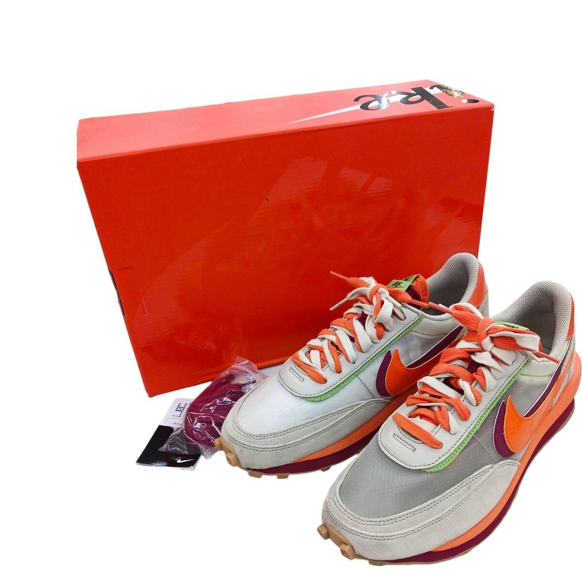 NIKE sacai LDワッフル、サカイ ワッフル29cm CLOT × Sacai × Nike LD Waffle 