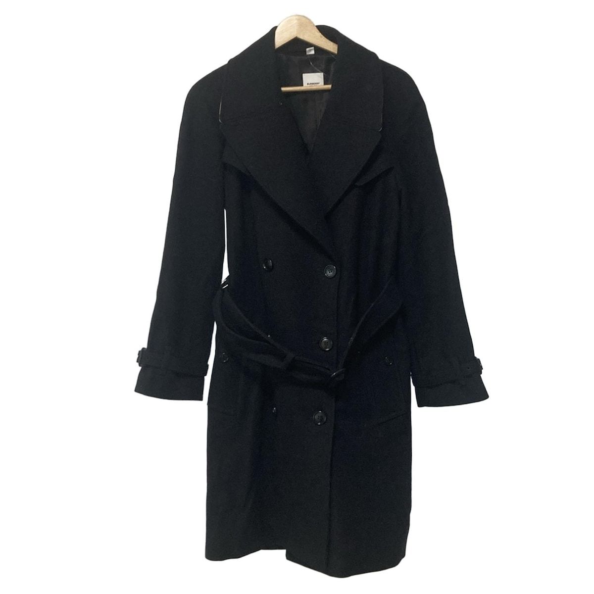 BURBERRY LONDON ENGLAND バーバリーロンドンイングランド コート サイズUS6 M レディース - 8067645 黒 長袖|秋|冬