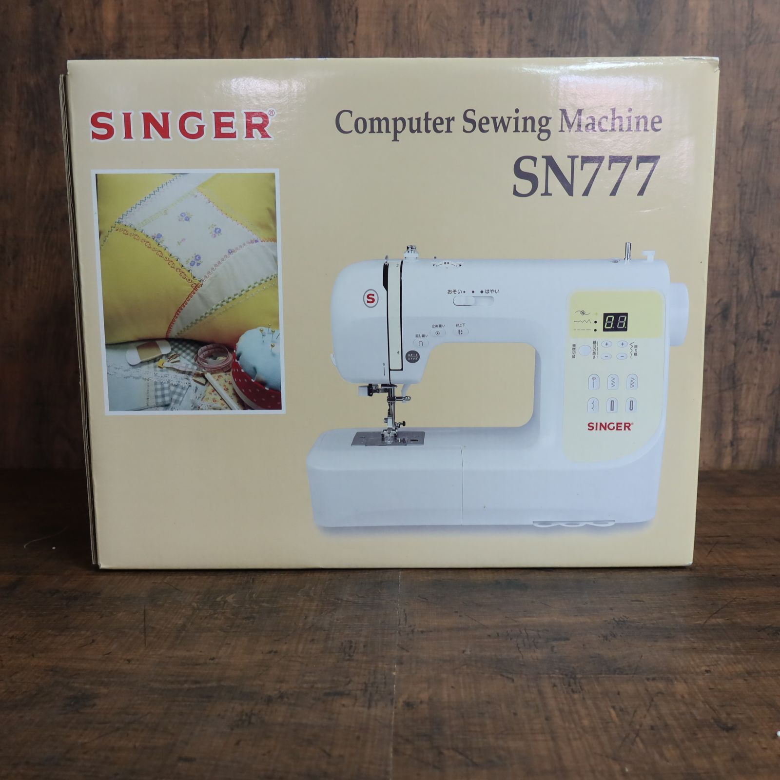 新品・未使用☆SINGER シンガー コンピューターミシン SN777 - メルカリ