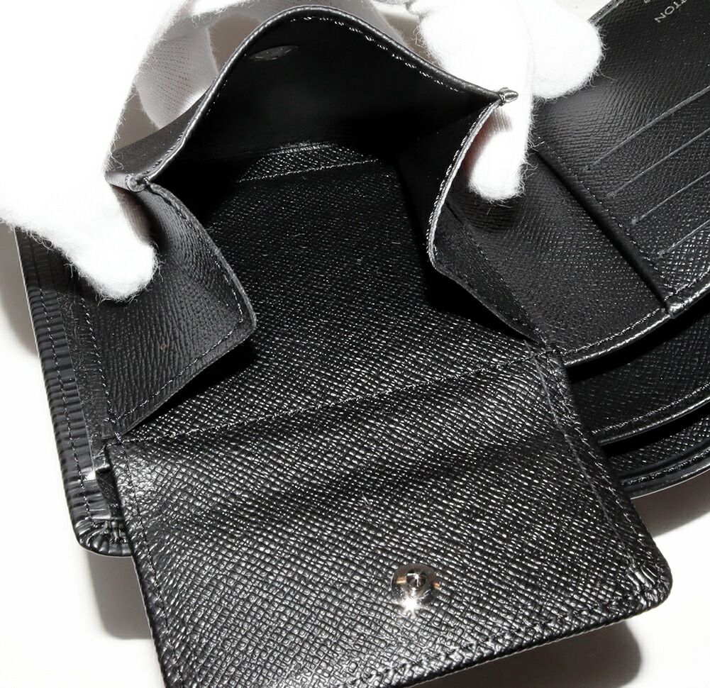 ヴィトン ポルトフォイユマルコ エピ 二つ折り財布 ノワール 黒 楽天