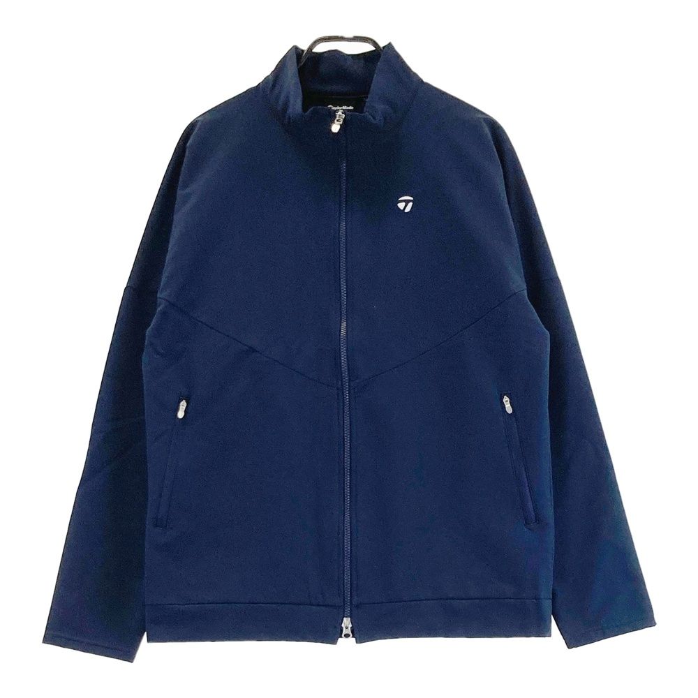 サイズ O TAYLOR MADE テーラーメイド 2025年モデル 裏起毛 ジップジャケット ネイビー系 240101515149 ゴルフウェア メンズ ストスト