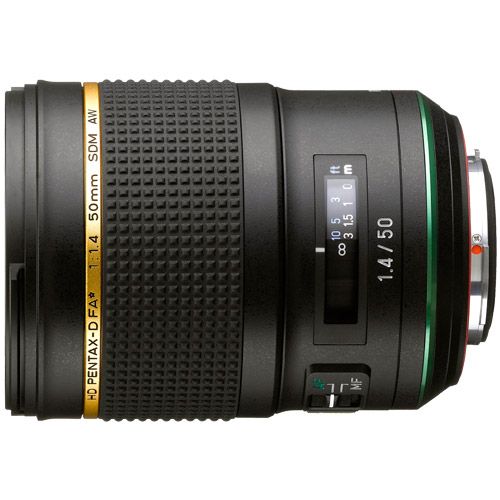 ペンタックス HD PENTAX-D FA 50mm F1.4 SDM AW 納期約3 4週間