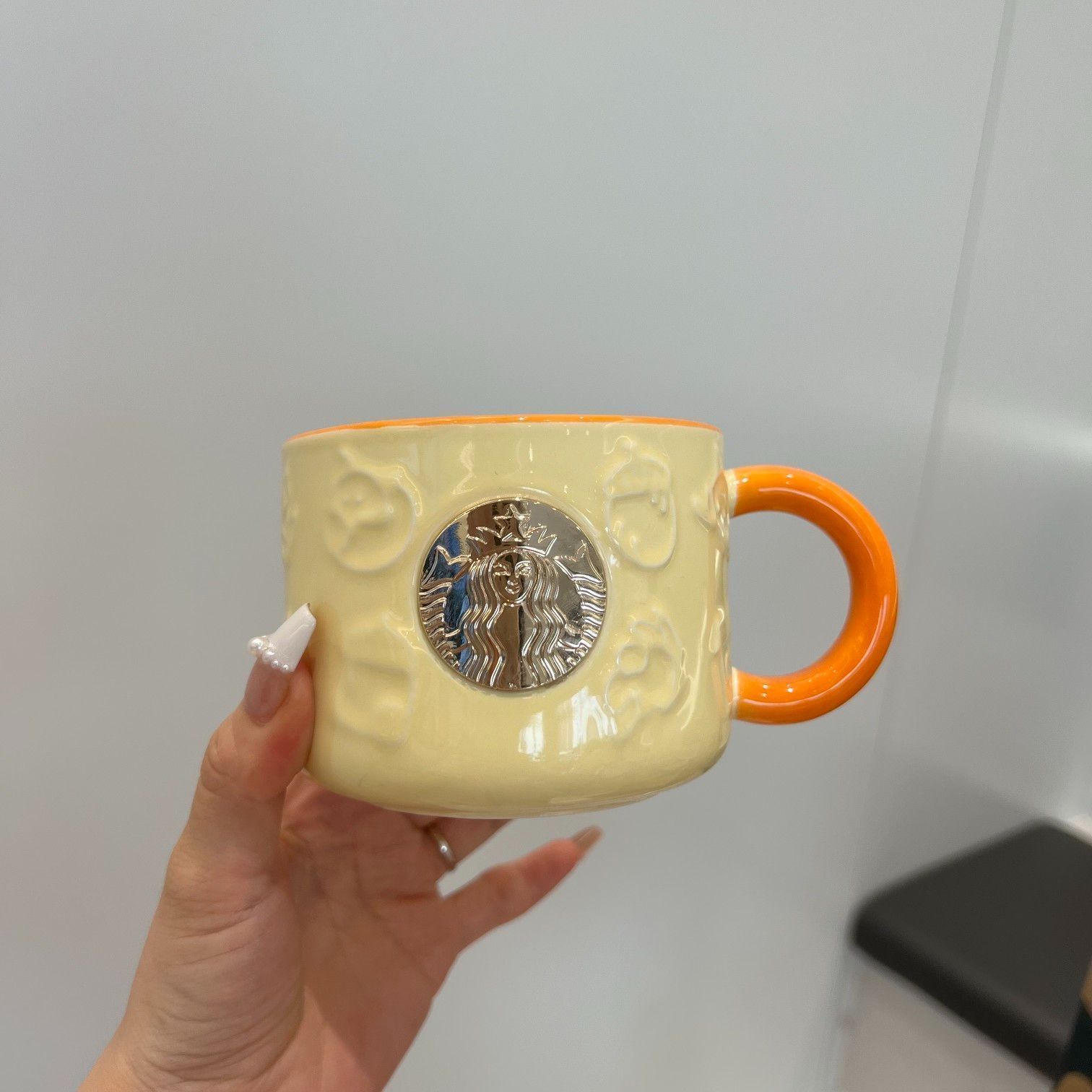 Starbucks スターバックスエンボスマグカップウォーターカップ