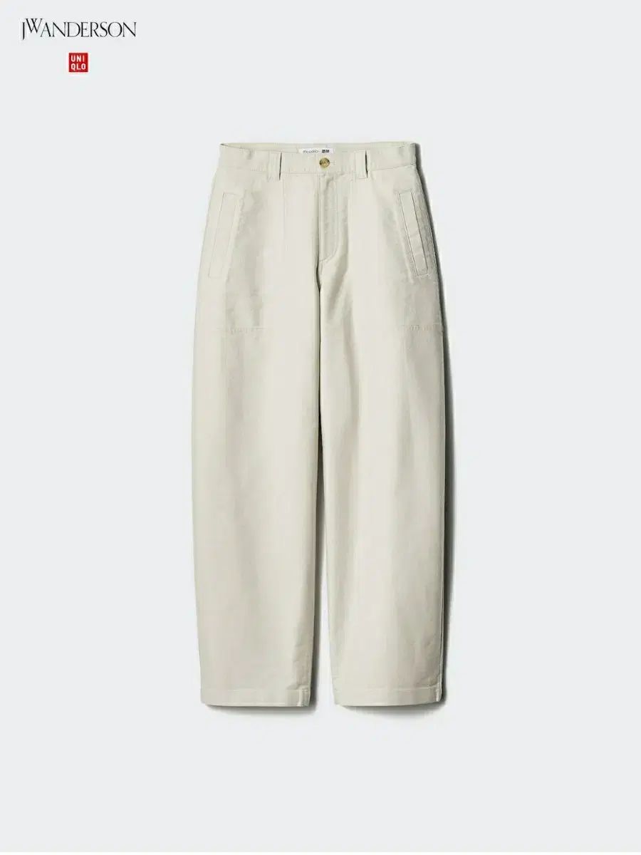 UNIQLO ユニクロ jw アンダーソン カーブパンツ ナチュラル 64