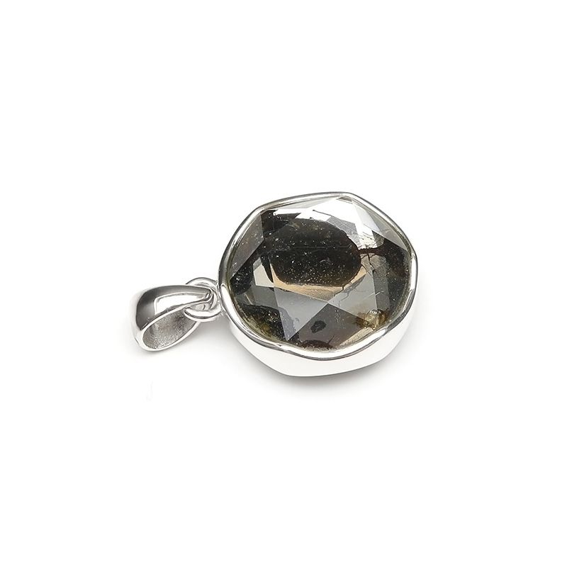 ケニア産 パラサイト セリコ隕石 ペンダントトップ 13mm No.321【1点