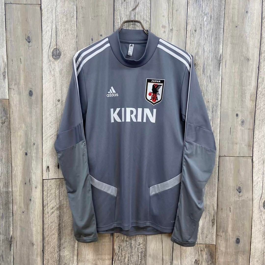 adidas アディダス サッカー 日本代表 トレーニング ウェア 速乾 ロンT