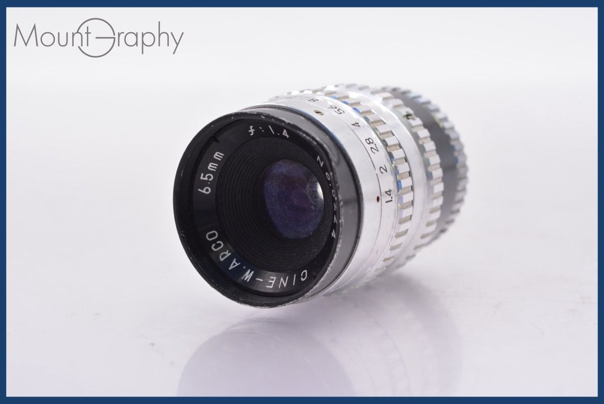 アルコ CINE-W ARCO 6.5mm F1.4 完動 同梱可 mj5221