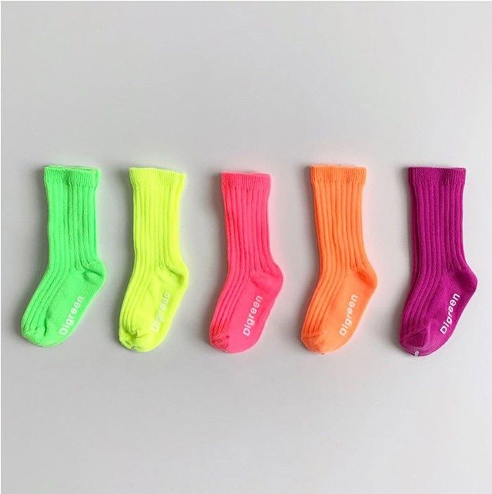 digreen neon socks set - mignon - メルカリ