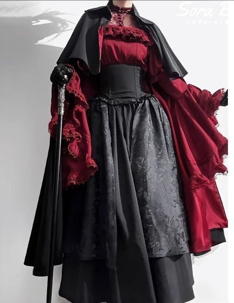 アリスアンドザパイレーツ JSK えんじ色 赤 ALICE and the PIRATES