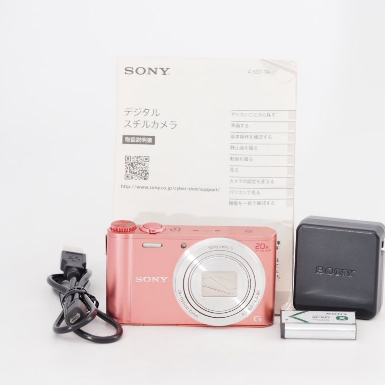 SONY ソニー デジタルカメラ Cyber-shot WX350 ピンク