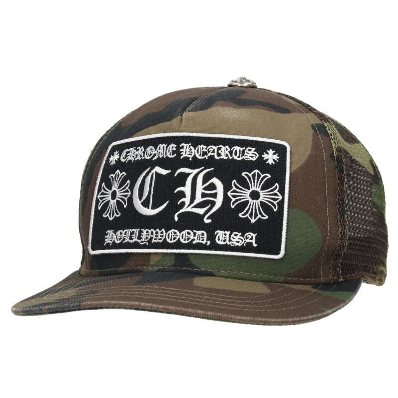 クロムハーツ TRUCKER CAP/トラッカーキャップ CH刺繍パッチ