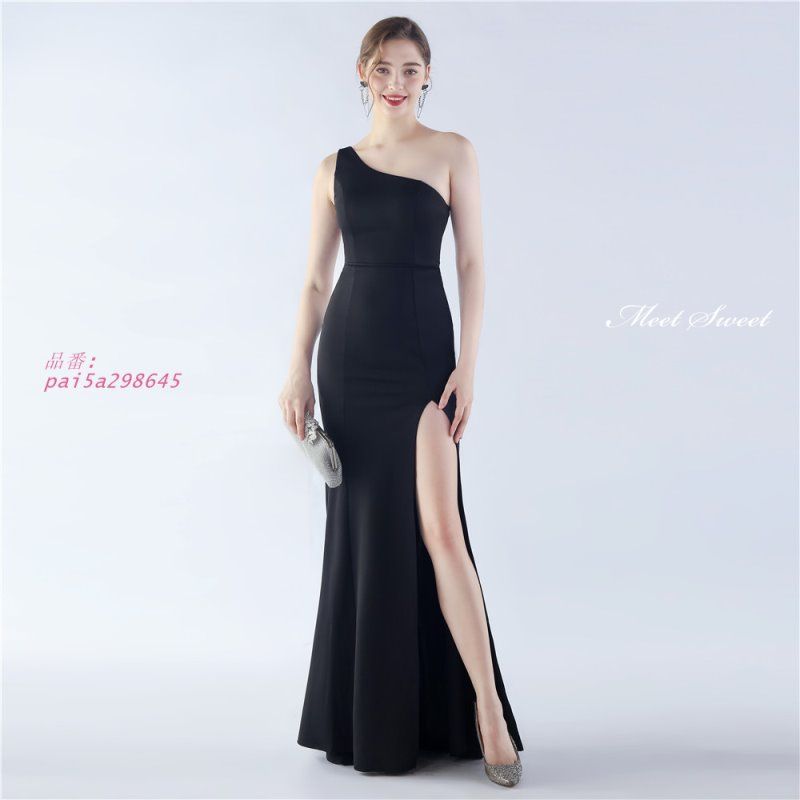 ドレス マーメイドドレス パーティードレス サテン スリット イブニングドレス 発表会 ウェディングドレス ウエディングドレス フォーマルドレス pai 5 a 298645