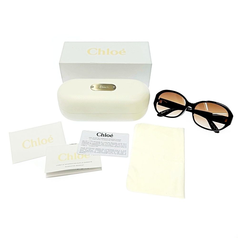 中古】【箱付き】 Chloe クロエ CL2275 C02-135 57□16