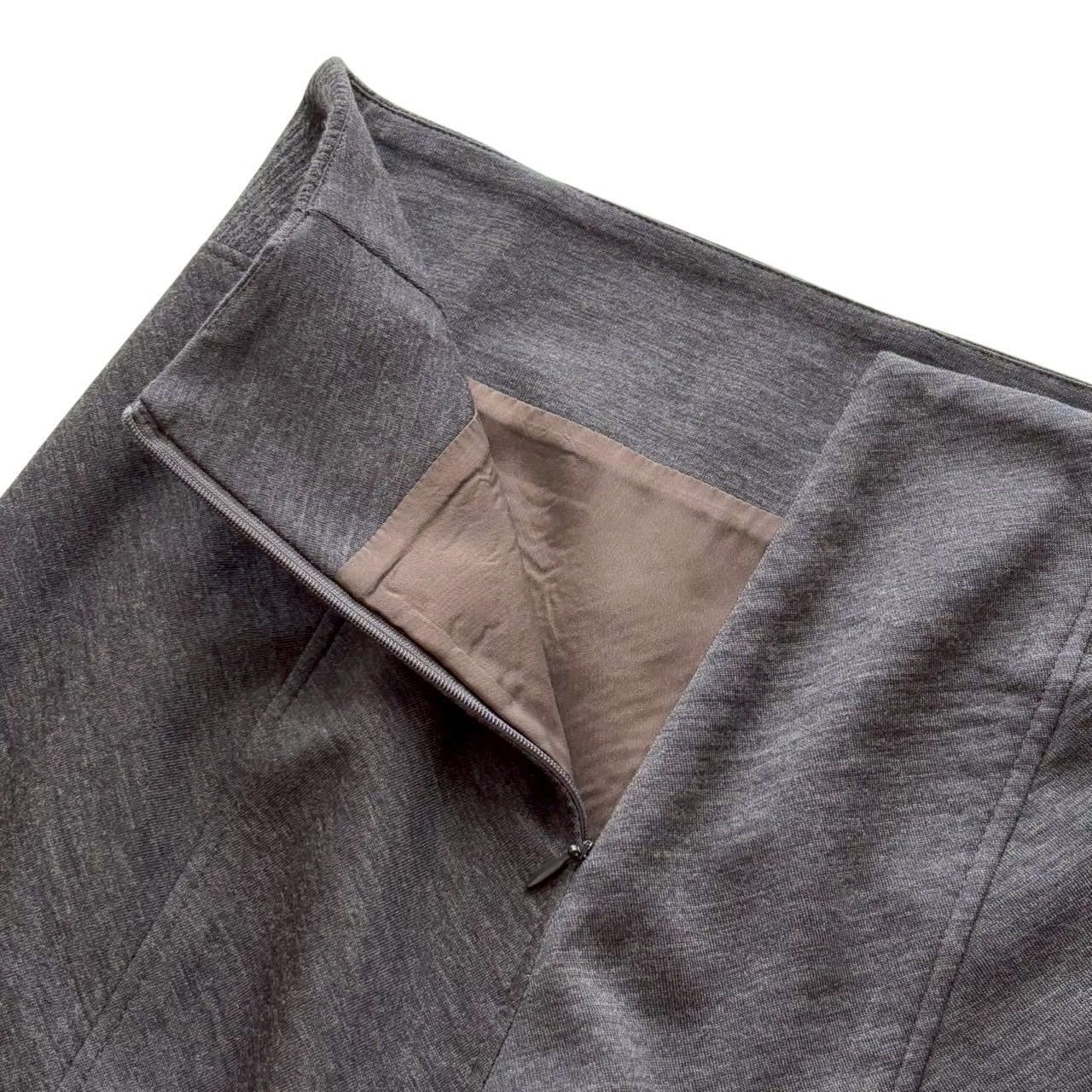 BRUNELLO CUCINELLI ブルネロクチネリ タイトスカート グレー 膝丈