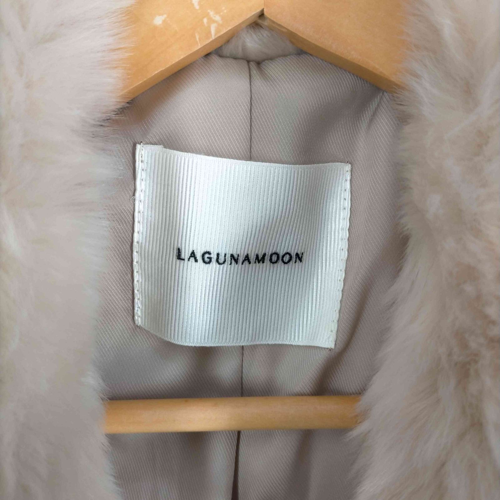 ラグナムーン Lagunamoon フェイクファージャケット レディース