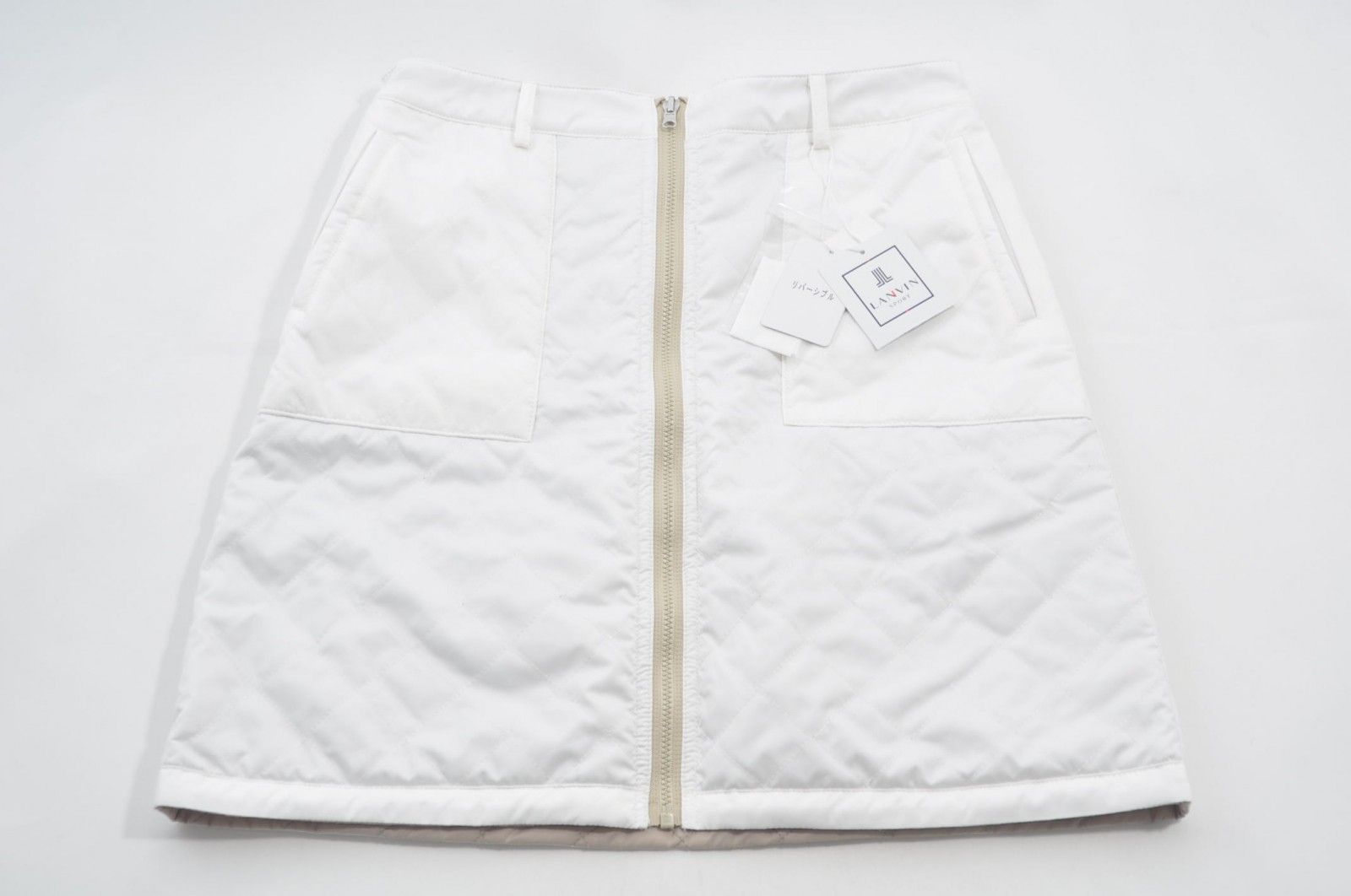 未使用品 レディース ランバンスポール LANVIN SPORT スカート 38(M