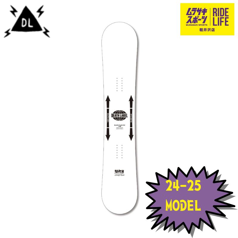 【ムラスポ公式】DEATH LABEL　デスレーベル　DW　24-25　NEW　ユニセックス　 スノーボード　グラトリ　28%OFF