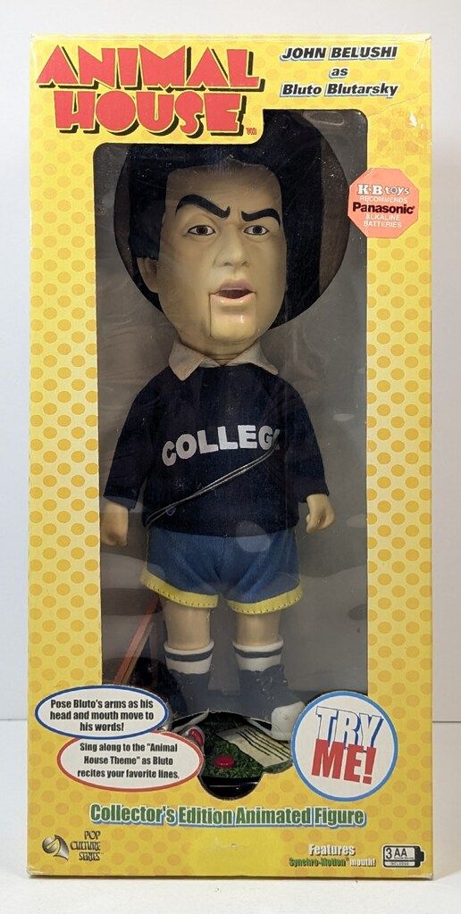 GEMMY INDUSTRIES POP CULTURE SERIES JOHN BELUSHI AS BLUTO BLUTARSKY