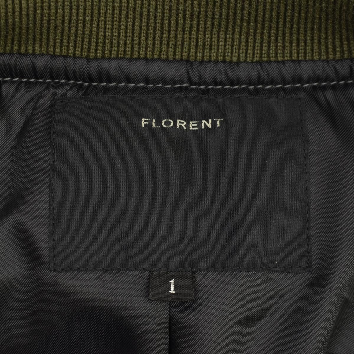 FLORENT】22AW 2208F02004 MA-1 NYLON JACKETジャケット - メルカリ 