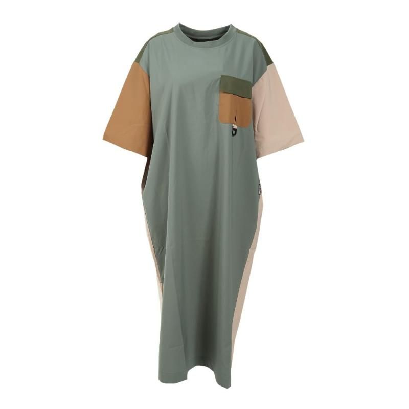 ジャックウルフスキン レディース 半袖 ワンピース TEXASHIELD-防風性 ストレッチ性 5027702 | JP UR ACTIVE AIR DRESS 高機能 4311_he