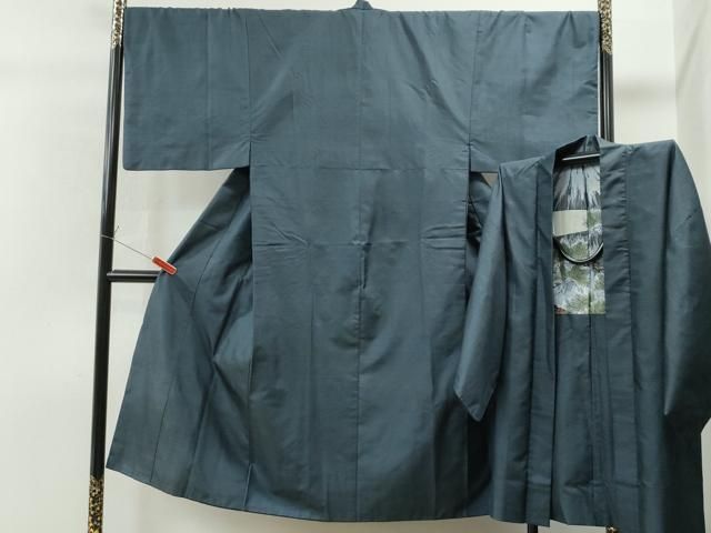 平和屋着物●男性　本場大島紬　アンサンブル　100亀甲　総詰め　正絹　逸品　CAAU1606yc 平和屋着物○男性 本場大島紬 アンサンブル 100亀甲 総詰め 正絹 逸品