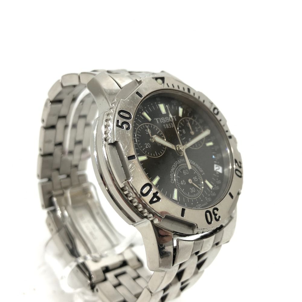 稼動品　TISSOT ティソ　クロノダイバー　コンビカラー　箱付き　腕時計 2025年最新ティソ 稼動品 TISSOT ティソ クロノダイバー コンビカラー