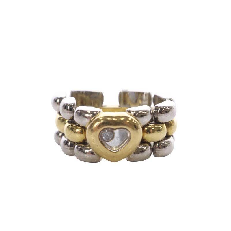 ショパール chopard ハッピーダイヤモンド 指輪 リング ハートモチーフ