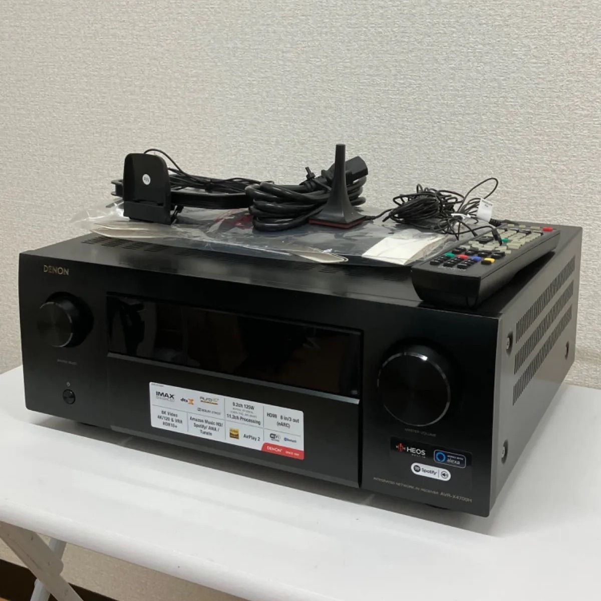 美品】最終値下げ！DENON デノン AVR-X4700H AVアンプ - メルカリ