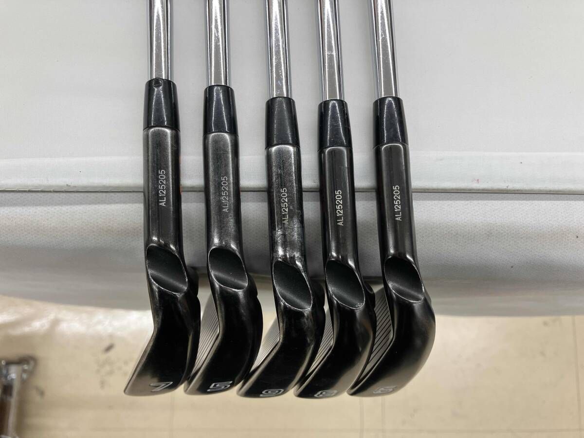 【良品】初心者推奨 ピン G710 黒ドット メンズアイアンセット 7本 S 良品】初心者推奨 ピン G710 黒ドット メンズアイアンセット 7本 S