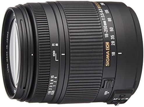 SIGMA 高倍率ズームレンズ 18-250mm F3.5-6.3 DC MACRO OS HSM