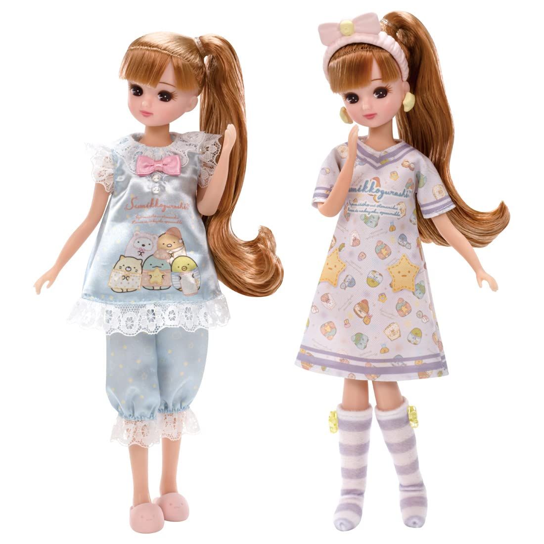 タカラトミー(TAKARA TOMY) リカちゃん ドレス すみっコぐらし パジャマパーティーセット 着せ替え おままごと おもちゃ 3歳以上 