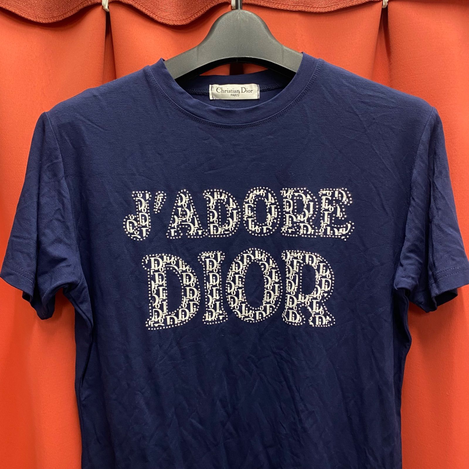 Christian Dior　J'adore　Tシャツ　トロッター　ロゴ　半袖 Christian Dior クリスチャン ディオール J'ADORE DIOR ロゴ
