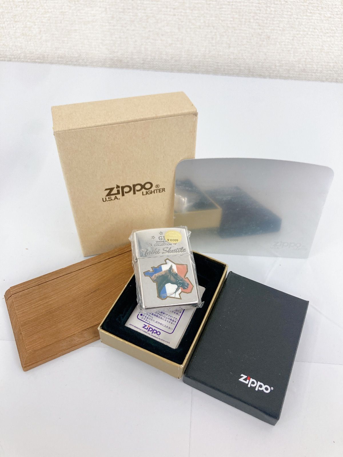 zippo タイキシャトル 限定品  両面デザイン ヴィンテージ 1998年製 53-57Zippo タイキシャトル 限定品 両面デザイン ヴィンテージ