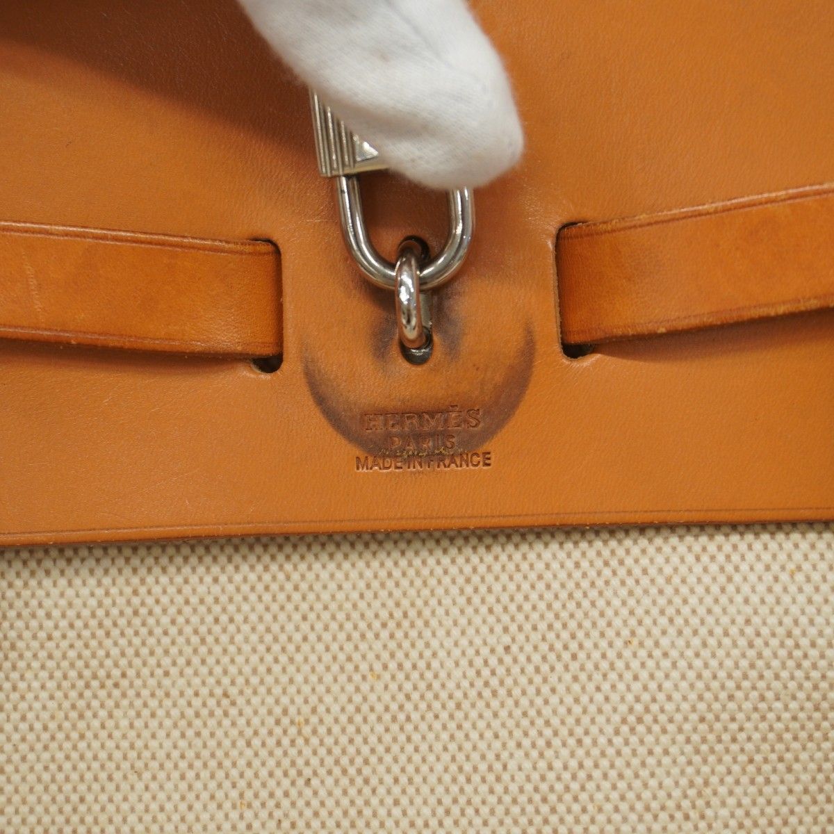 5ge6573-h】エルメス リュック・デイパック エールラインアドPM トワル  