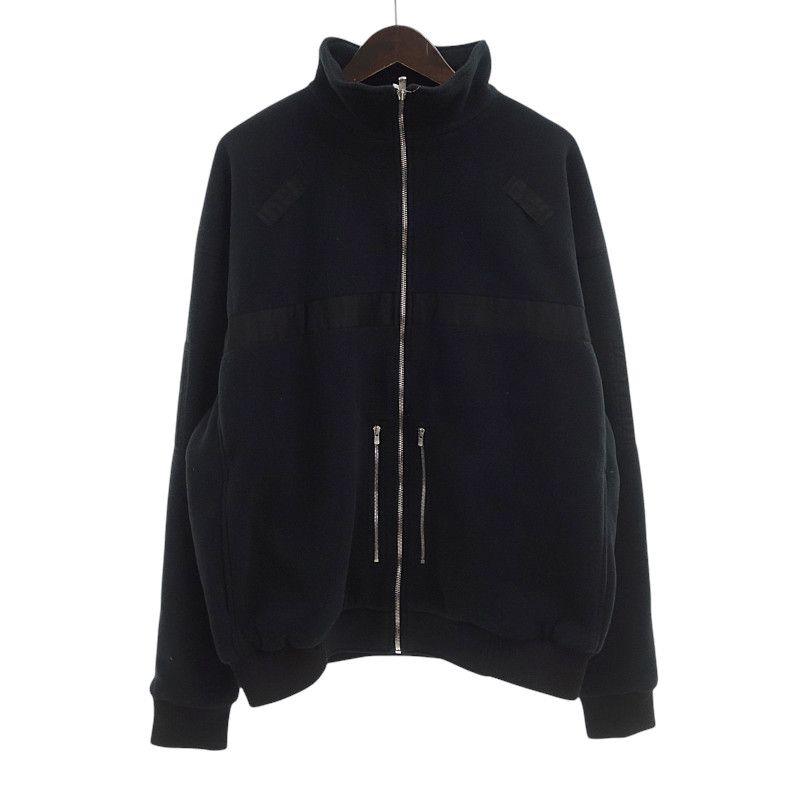 メゾンキネマ|Maison Kinema Heavy fleece jacket ヘビーフリースジャケット ブラック サイズ メンズL