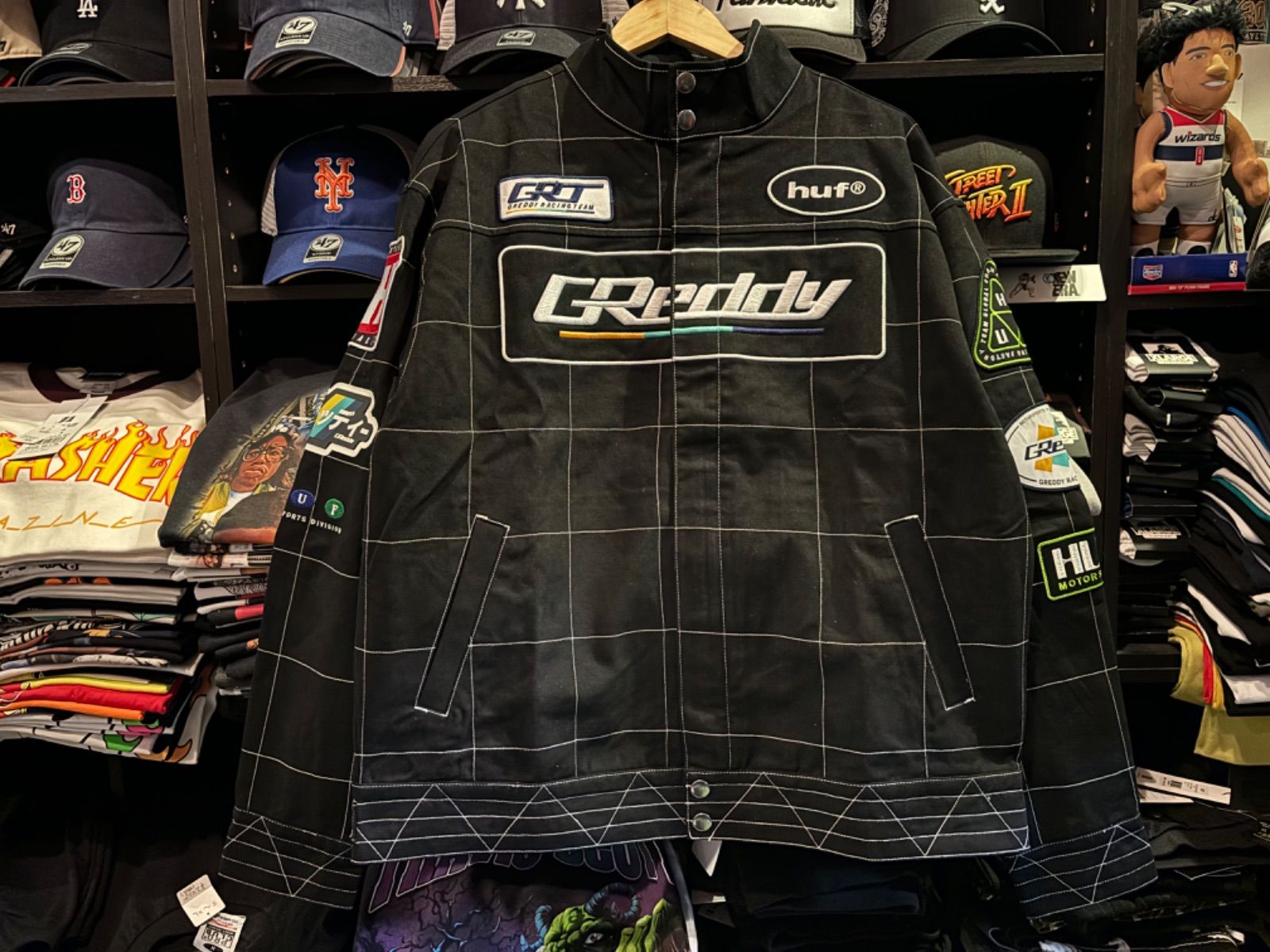 HUF X GREDDY RACING TEAM JACKET Lサイズ - メルカリ