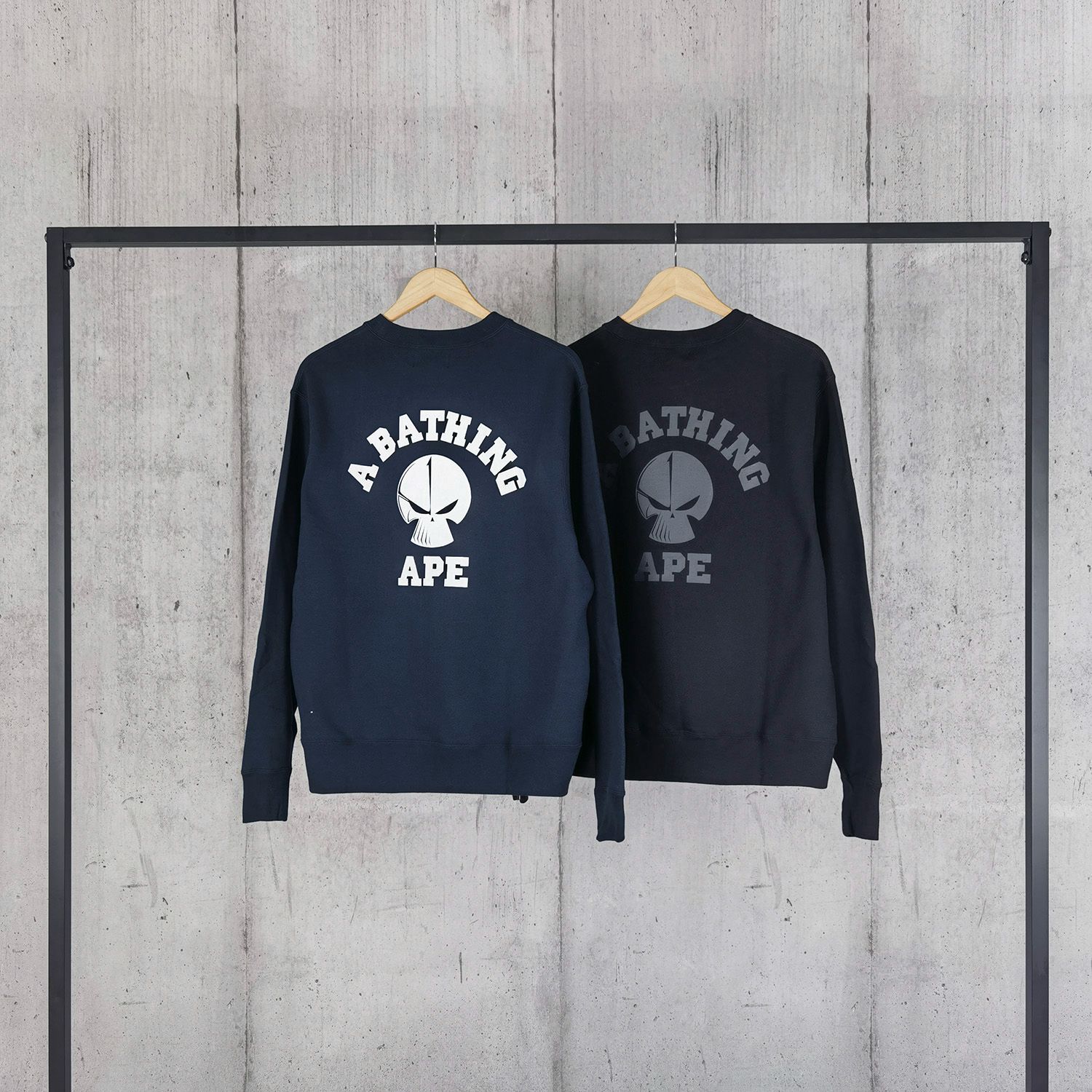 NEIGHBORHOOD BAPE RELAXED FIT CREWNECK スウェット 222NOAPN-CSM02S  